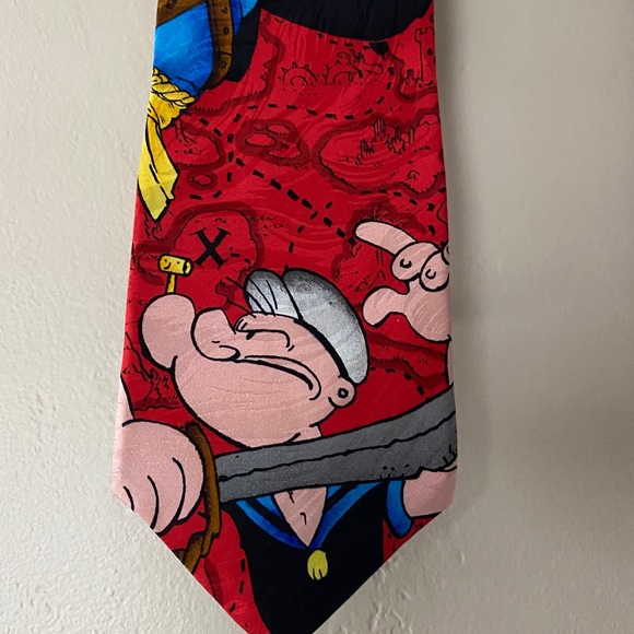 Popeye, Ralph Marlin necktie. Fun graphics - Picture 1 of 3